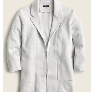 Sophie open-front sweater-blazer Gray S